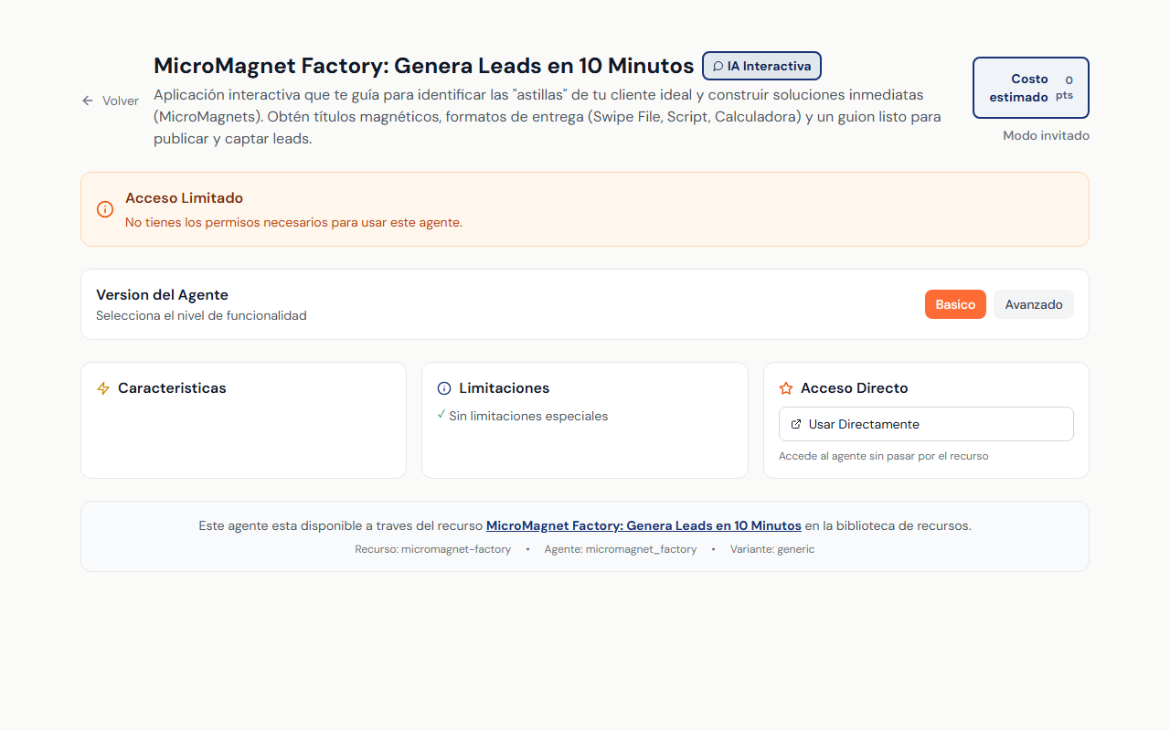 MicroMagnet Factory: Genera Leads en 10 Minutos